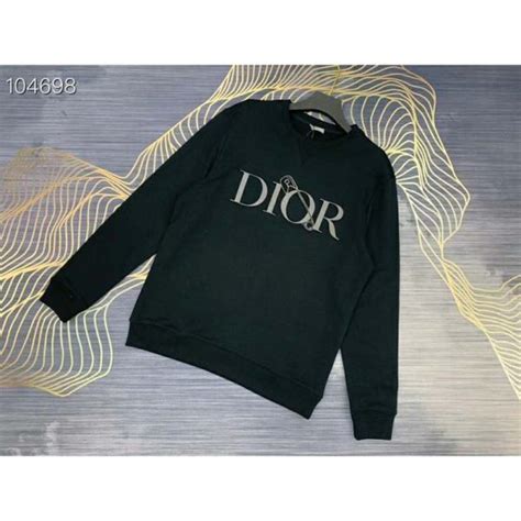 Oversized DIOR AND JUDY BLAME Sweatshirt Black 